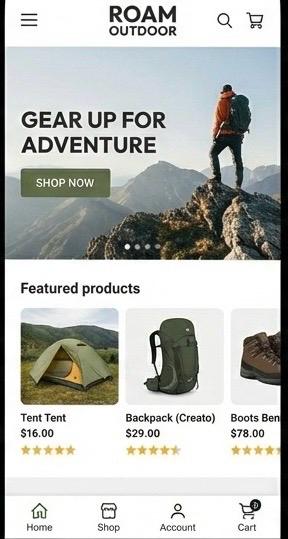 Mobile UI Kit Preview